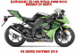 Preview: EV-X Grün für Kawasaki ZX-10R Ninja 2008-2010
